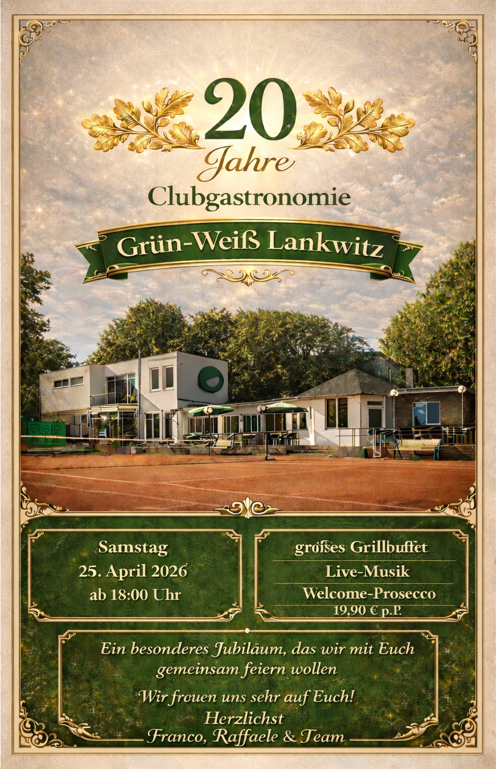 20 Jahre Clubgastro Poster 1